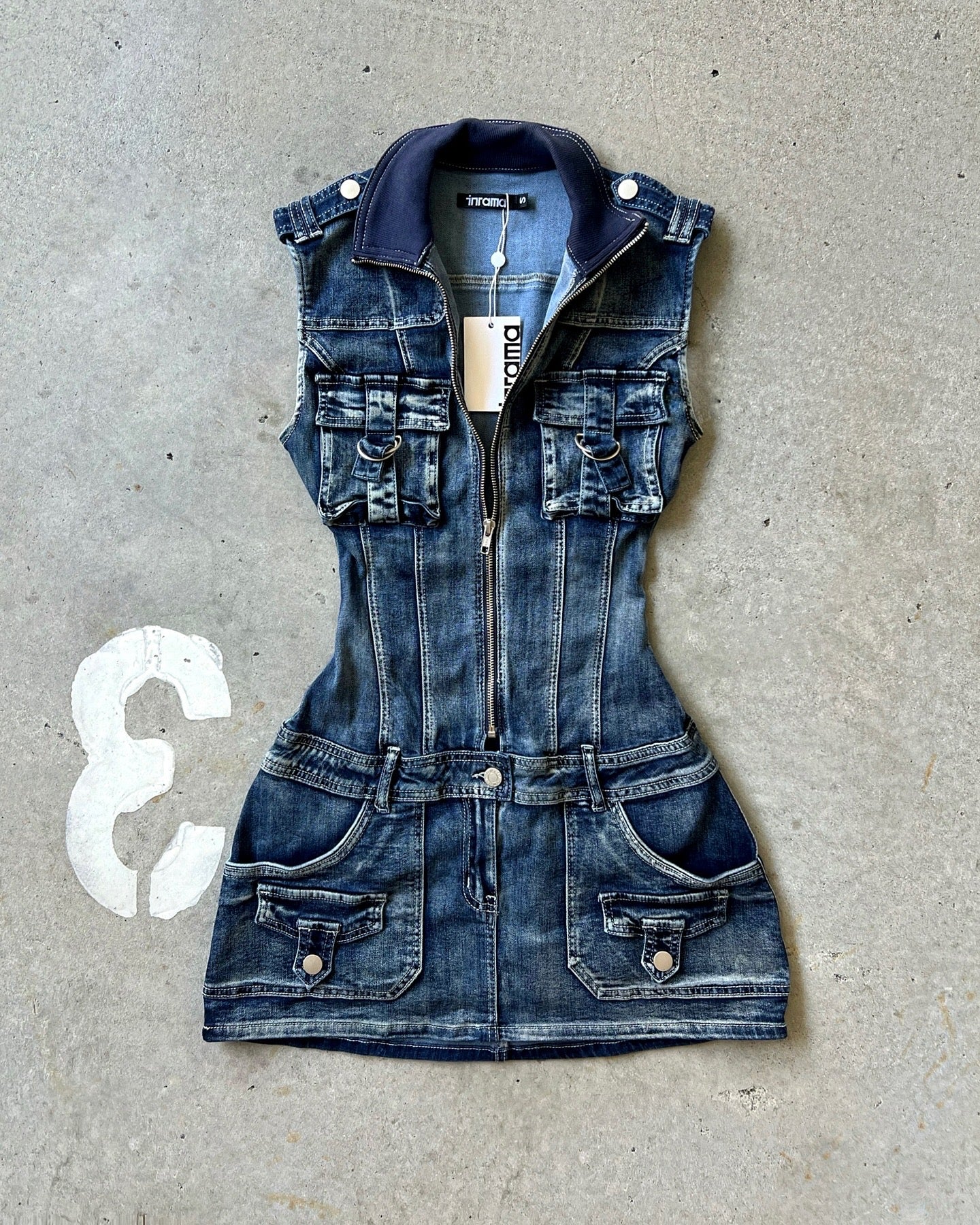 CYRELL DENIM DRESS