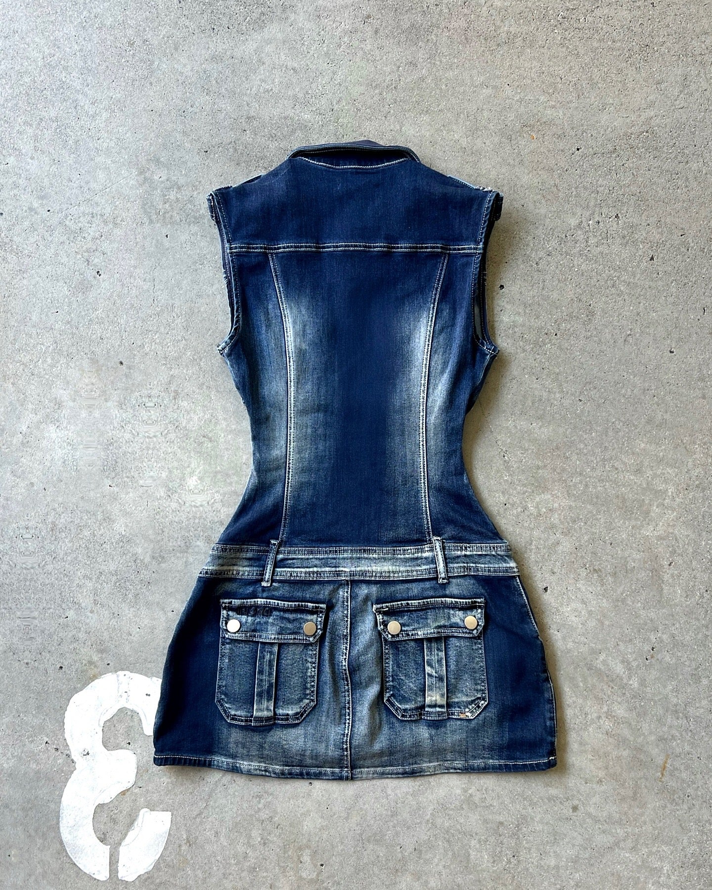 CYRELL DENIM DRESS